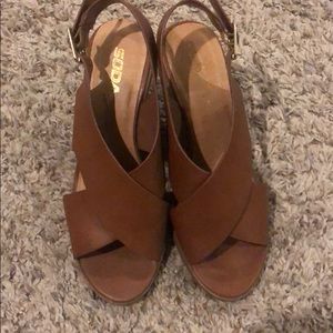 Brown SODA shoes